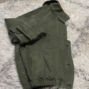 Parke Green Utility Pants
